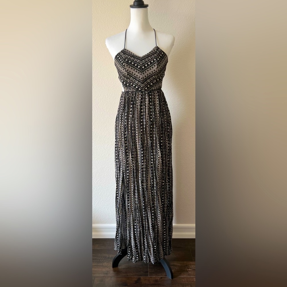 F21 b&w Maxi Dress sz S